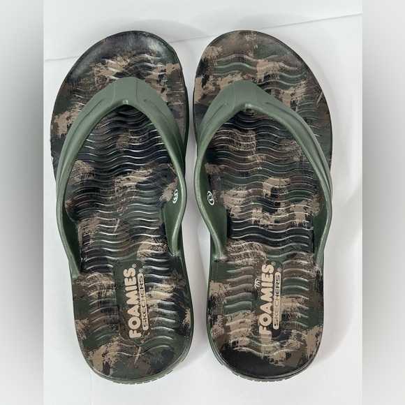 NIB Sketcher Men’s Foamies: Sandbar - Hide Out Thong Sandals Size 7 #300 - Picture 6 of 10